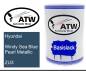 Preview: Hyundai, Windy Sea Blue Pearl Metallic, ZU3: 500ml Lackdose, von ATW Autoteile West.